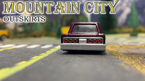 Mountain City Outskirts 21 - hotwheels matchbox adventureforce police ambulance maisto diecast