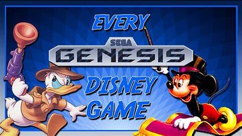 Every Sega Genesis Disney Game - Segadrunk