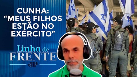 Brasileiro relata momentos de tensão em Israel: “Toda hora as sirenes tocam” | LINHA DE FRENTE