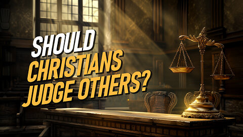 Should Christians Judge Others? | Christian Bible Study