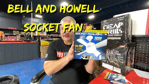 Bell + Howell Socket Fan