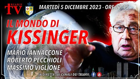 KISSINGER E IL SUO MONDO. IANNACCONE, PECCHIOLI, VIGLIONE.