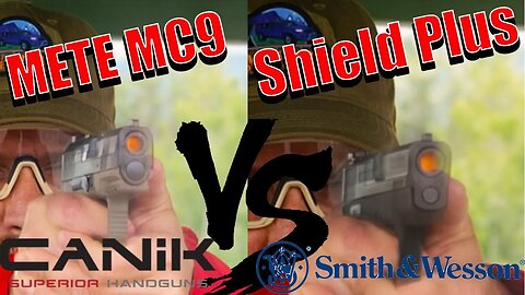 🥊 TOP 2 MOST shootable Micro 9mm 's | Range Review Canik METE MC9 VS Smith and Wesson Shield Plus