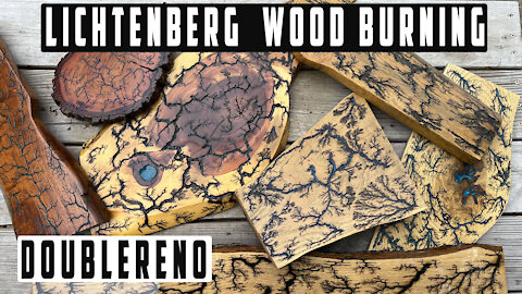 Doublereno videos - Dailymotion  Burning wood with electricity,  Lichtenberg, Wood burning