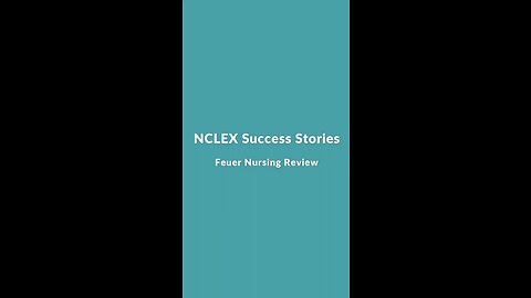NCLEX Success Stories