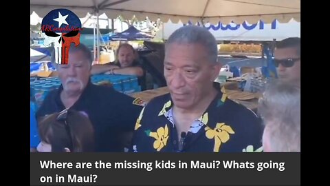 Maui Fires🔥 : Missing kids, Land Grab, Sleepy Biden, No Sirens, Water shut off!