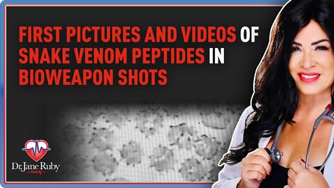 First Pictures and Videos of Snake Venom Peptides in Bioweapon Shots