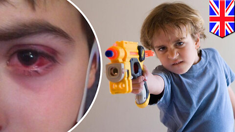 Nerf guns: Toy can cause eye swelling, bleeding when hit with foam bullets - TomoNews