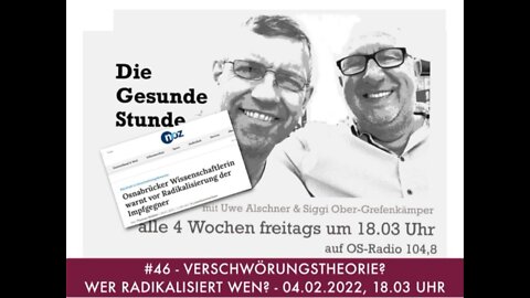 Wer radikalisiert wen? „Verschwörungstheorie“ als Waffe?