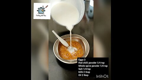 Mix Milk in Egg and see how incredible the result!
