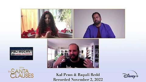 Kal Penn & Rupali Redd ("The Santa Clauses") interview with Darren Paltrowitz