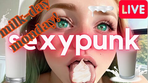 SEXYPUNK 2088! | MILKY MONDAY! | LIVE GAME DEVELOPMENT by We Just Did Games..