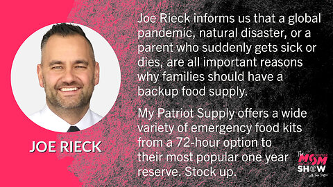 Ep. 143 - Joe Rieck Tells Us Top Survival Supplies and Emergency Food Options