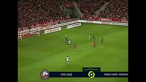 Mbappe goal against Lille - PSG 7:1 LOSC Lille