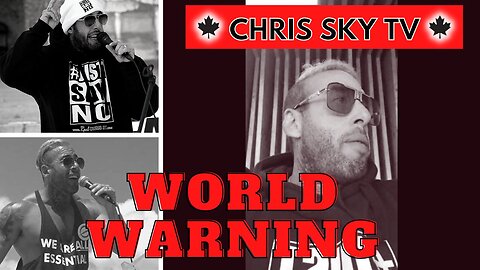 CHRIS SKY: A DARK MESSAGE! A WORLD WARNING ABOUT WHO'S NEW VACCINE CAMPAIGN!