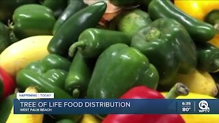 Food distribution event Friday morning at Palm Beach Outlets