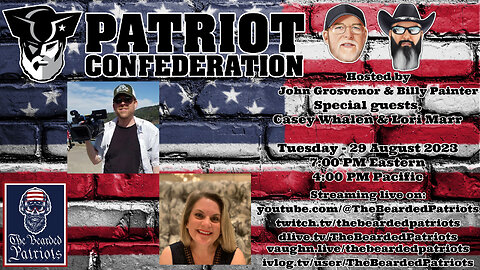 The Bearded Patriots with guests Lori Marr and Casey Whalen - Update on Ammon Bundy