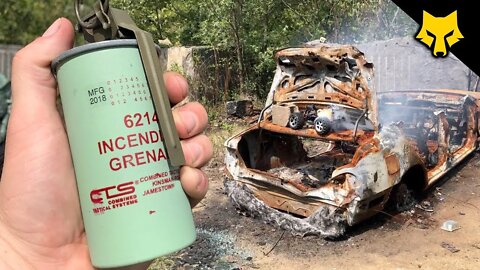 Thermite Grenade vs RC Car 🔥🚗🔥