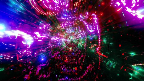 FREE background video vj loop [dtube exclusive] color effects neon tunnel design