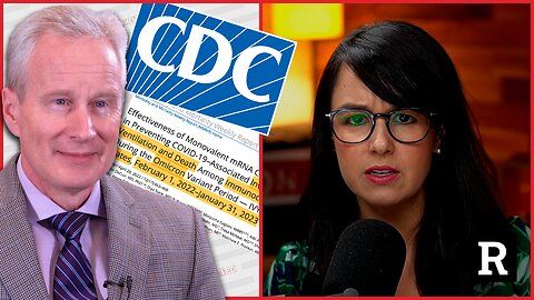 It's PROPAGANDA! New CDC vaccine study exposed by world's best doctors | Redacted w Clayton Morris