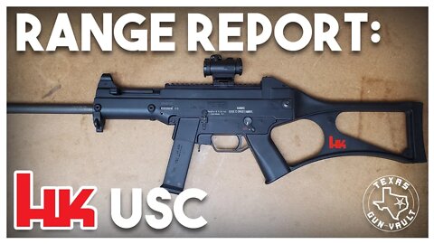 Range Report: Heckler & Koch USC (Civilian version of the UMP)