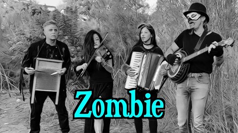 Cover of Zombie by the Cranberries - #Punkgrass Style #banjo #fiddle #accordion #washboard