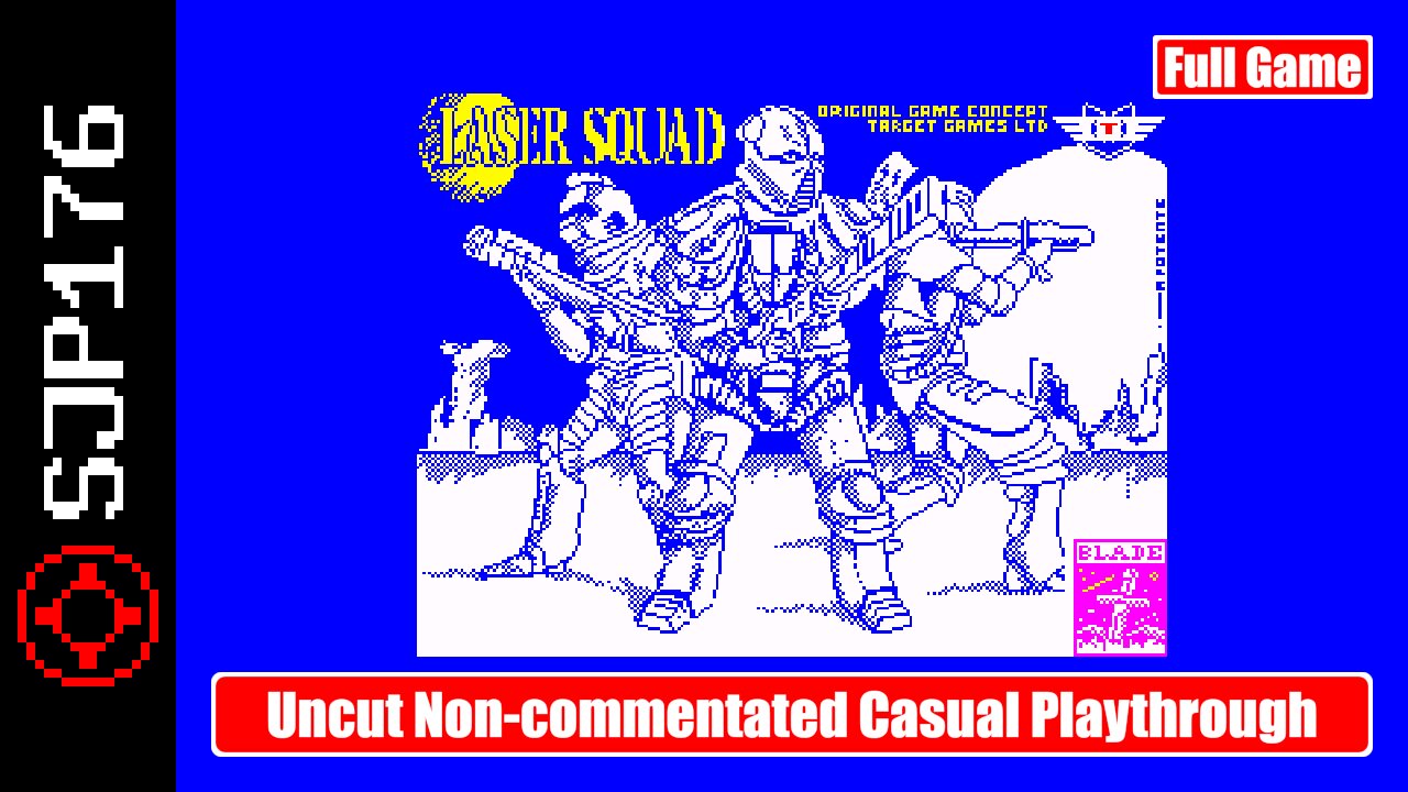 Laser Squad: Remix (for ZX Spectrum 128)—Full-Game—Uncut Non-commentated  Casual Playthrough