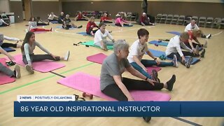 86-year-old inspirational instructor