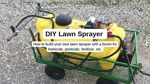 Building Your Own Pull Type Boom Sprayer