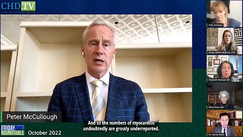 MRNA COVID-19 Shots | "The Numbers of Myocarditis Are Grossly Underreported. It Seems to Be EXPLOSIVE After Shot Number Two" - Peter McCullough