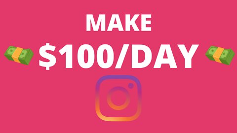 Make $100 Per Day On Instagram Without Posting Any Pictures | Make Money Online