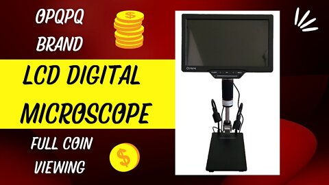 10" Digital LCD Microscope Opqpq 1200X Ultra-Precise Top Quality Coin Hunting Error Search Tool