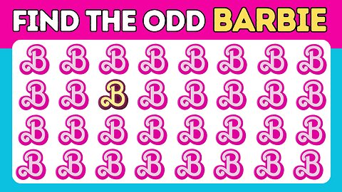 The Odd One Out Challenge - Barbie Edition! 👸🕵️‍♀️"