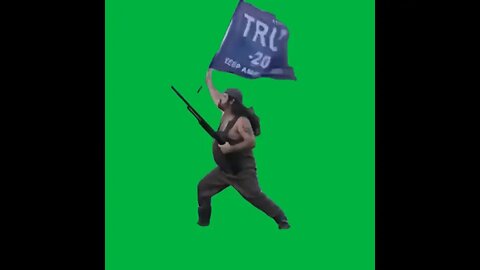 Green Screen –Trump Supporter