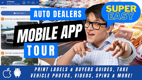 WalkTheLot.com MobileLot: Quick Mobile App Tour for Automobile Dealers/Dealerships
