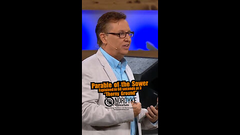 Parable of the Sower Explained in 60 Seconds pt3 - Spencer Nordyke