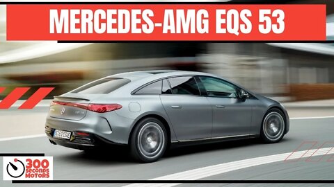 The new MERCEDES-AMG EQS 53 4MATIC+ with all electric drive system 100 percent emotions