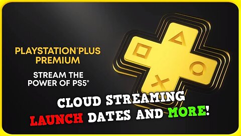 PlayStation Plus Streaming Announced