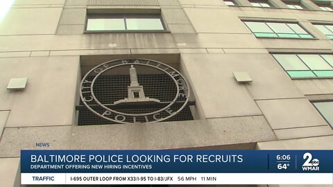 BPD offers hiring and retention incentives