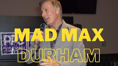 Durham PPC association welcomes Maxime Bernier and guest speakers 11/25/22