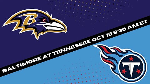 Baltimore Ravens vs Tennessee Titans Prediction and Picks - NFL Picks Week 6