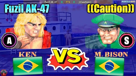Street Fighter II': Champion Edition (Fuzil AK-47 Vs. ((Caution))) [Brazil Vs. Brazil]