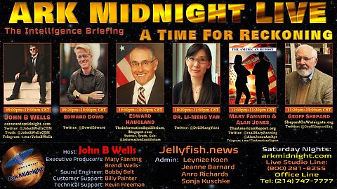 The Intelligence Briefing / A Time For Reckoning - John B Wells LIVE