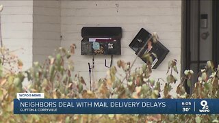 Cincinnati neighborhoods deal with mail delays