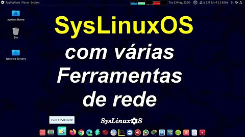 SysLinuxOS para integradores e administradores de sistemas. Oferece um ambiente de rede completo