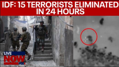Israel-Hamas war_ IDF eliminates 15 terrorists in 24 hours, amid Hamas aid attack _ LiveNOW from FOX