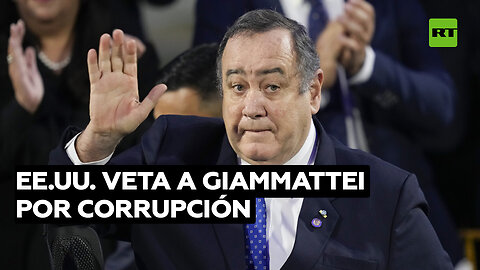 EE.UU. veta al expresidente guatemalteco Alejandro Giammattei