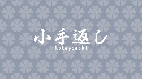 小手返し:現代&古流 ・Kotegaeshi: New & Old School