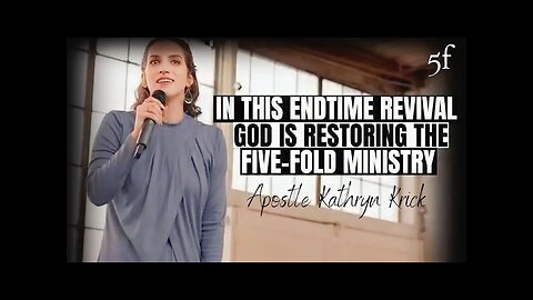 In this End-time Revival God is Restoring the Five-Fold Ministry