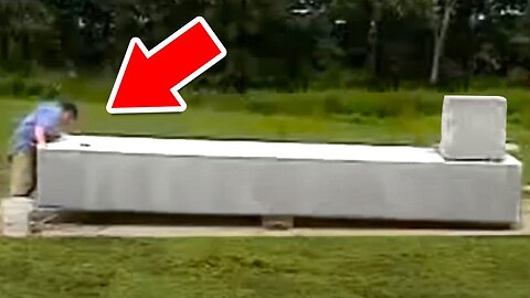 This Man Lifts 20 Ton Stone Using Ancient Secret